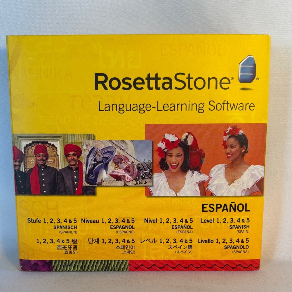 LIKE NEW! ROSETTA STONE SPANISH (SPAIN) LANGUAGE LEARNING SOFTWARE- 2012 - Picture 8 of 16